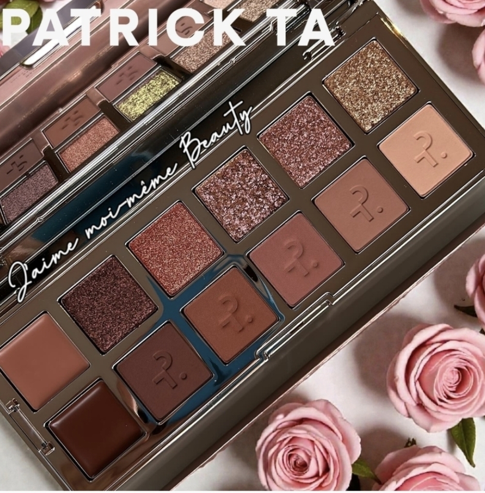 Patrick Ta Major Dimension Eyeshadow Palette II Rose - SHIMMER, PINKS, BROWNS